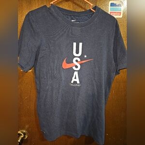 Nike Men's Navy USA Graphic T-Shirt